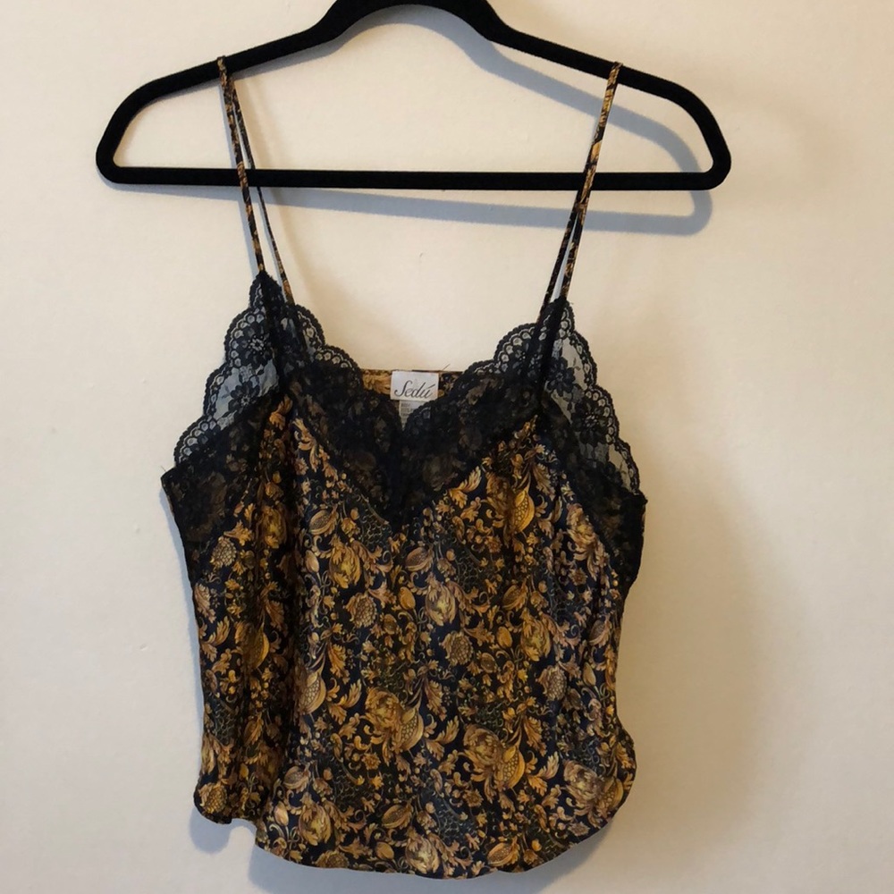 Vintage Satin tank top
